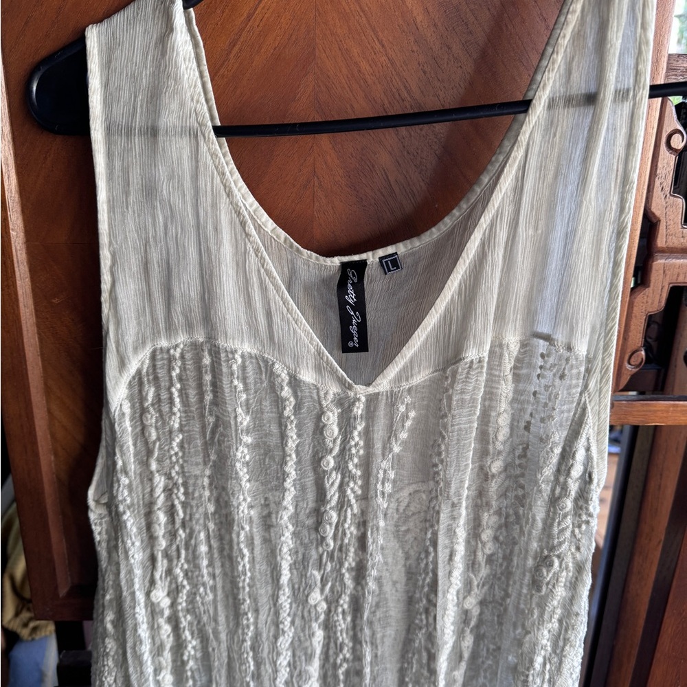 Gretty Zeuger textured silk dress Large